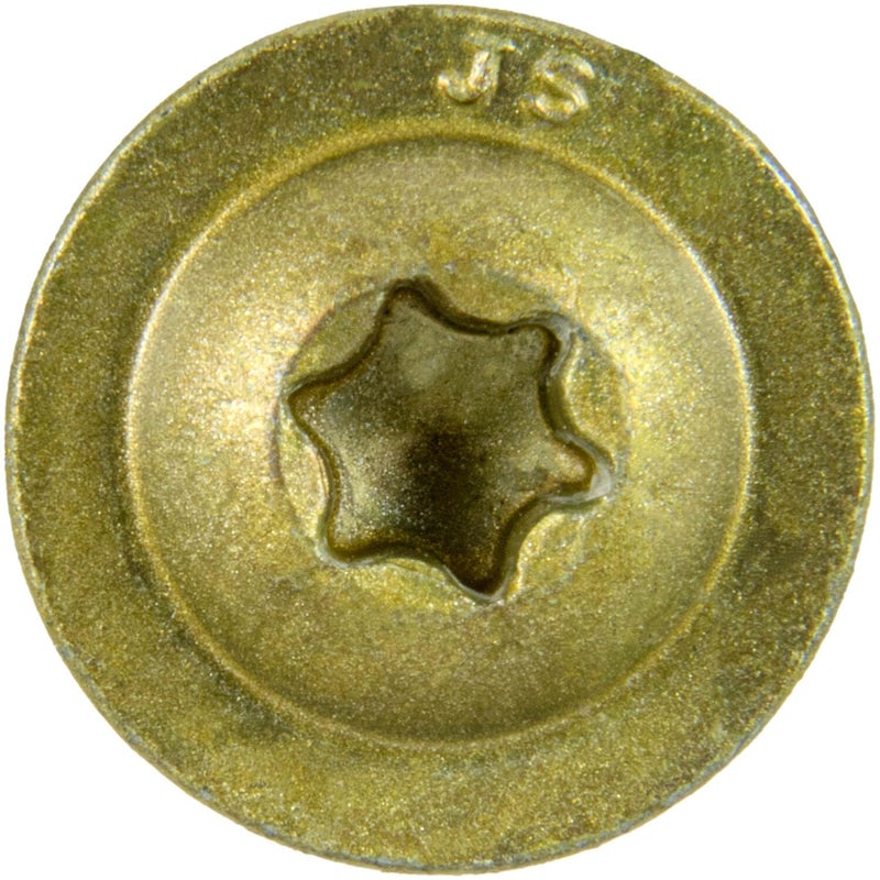 Jake Sales #10 x 2-1/2" Bronze Star Multipurpose Exterior Coated Modified Truss Head Cabinet Wood Screw Torx/Star Drive Head - (5 POUNDS - 395 Approx. Screw Count) - Image 3